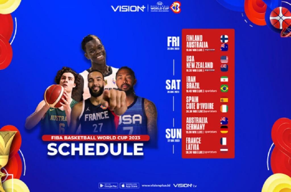 Inilah Jadwal FIBA World Cup 2023 Jakarta Terlengkap