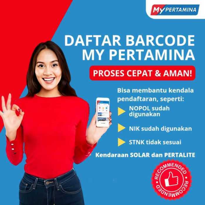 Cara daftar barcode pertalite subsidi tepat lewat aplikasi mypertamina