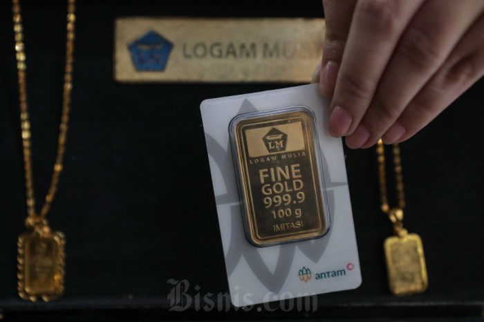 Rekor Baru! Emas Antam Tembus Rp 2.175.000